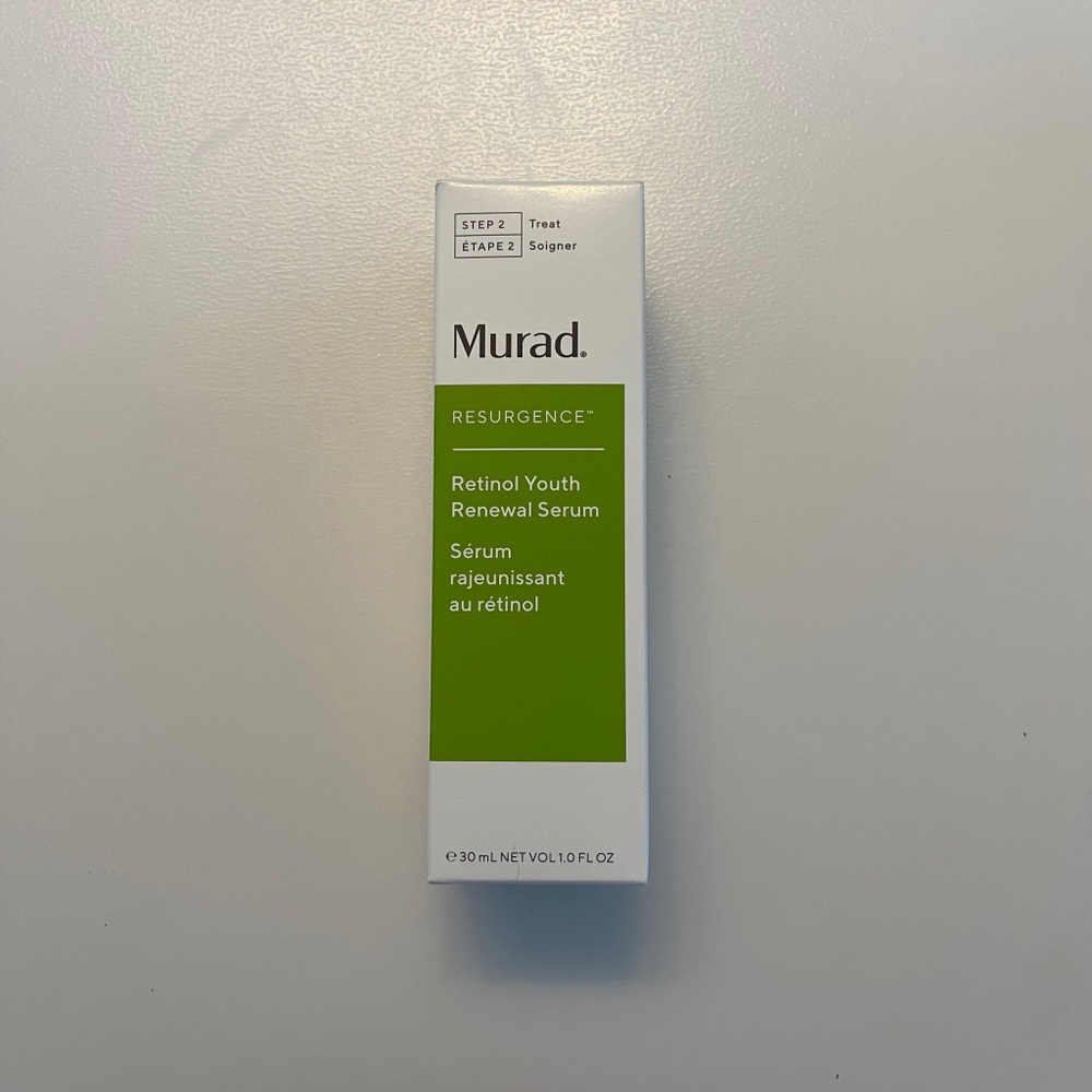 NEW in box Murad Resurgence Retinol Youth Renewal Serum 1 f. oz./30 ml